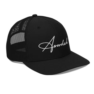 Scripted Type Logo Trucker Cap